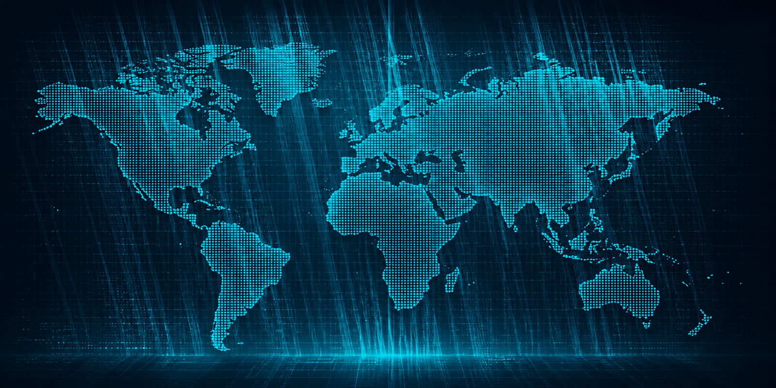 World map — replace with your own map image